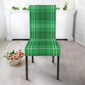 Saint Patrick's Day Tartan Print Dining Chair Slipcover