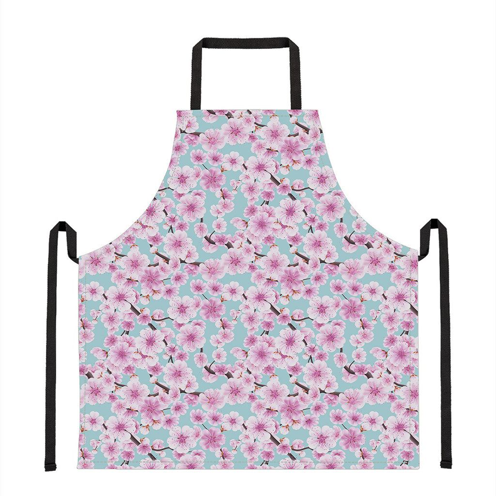 Sakura Cherry Blossom Pattern Print Apron