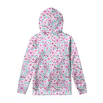 Sakura Cherry Blossom Pattern Print Pullover Hoodie