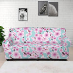 Sakura Cherry Blossom Pattern Print Sofa Cover