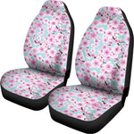 Sakura Cherry Blossom Pattern Print Universal Fit Car Seat Covers