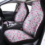 Sakura Cherry Blossom Pattern Print Universal Fit Car Seat Covers