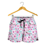 Sakura Cherry Blossom Pattern Print Women's Shorts