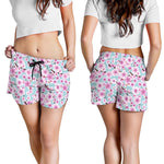 Sakura Cherry Blossom Pattern Print Women's Shorts
