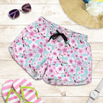 Sakura Cherry Blossom Pattern Print Women's Shorts