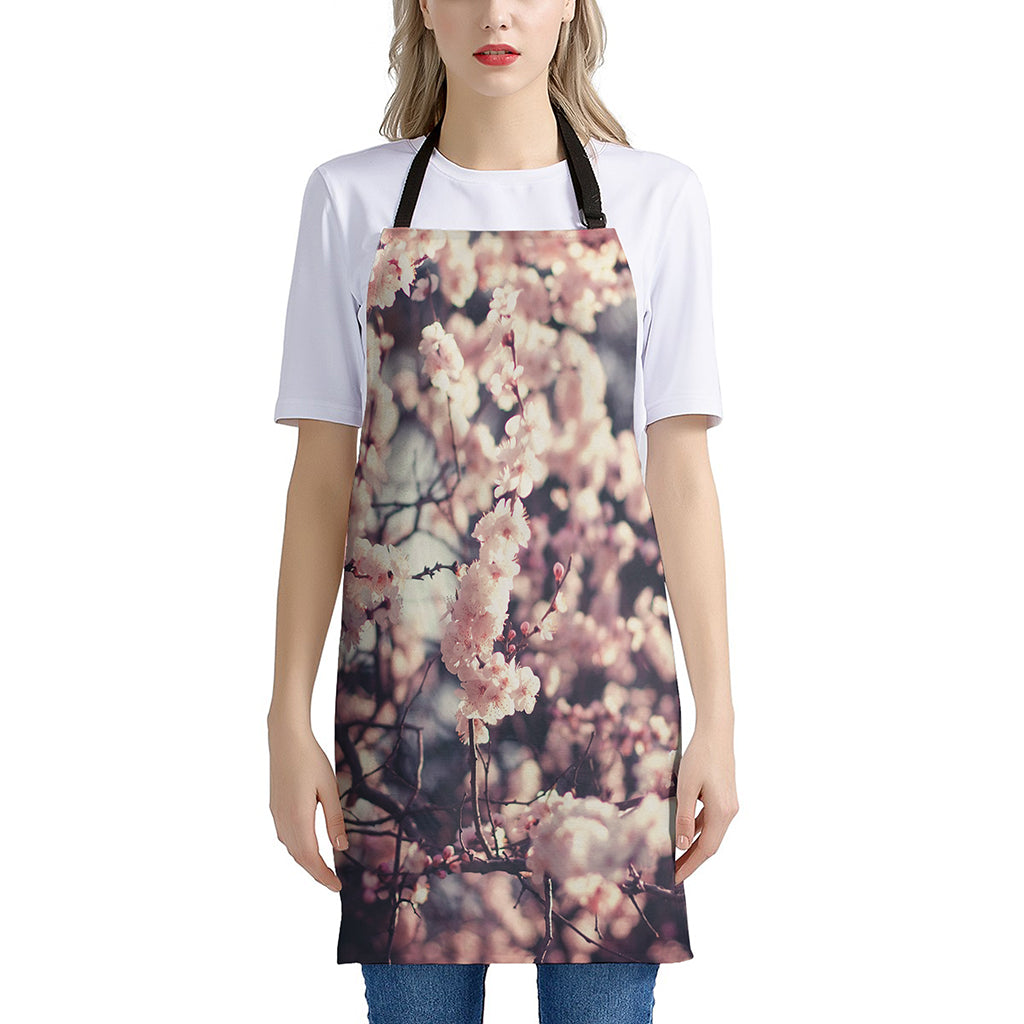 Sakura Cherry Blossom Print Apron