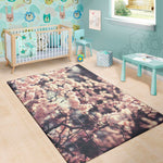 Sakura Cherry Blossom Print Area Rug
