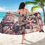 Sakura Cherry Blossom Print Beach Sarong Wrap
