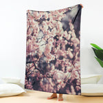 Sakura Cherry Blossom Print Blanket