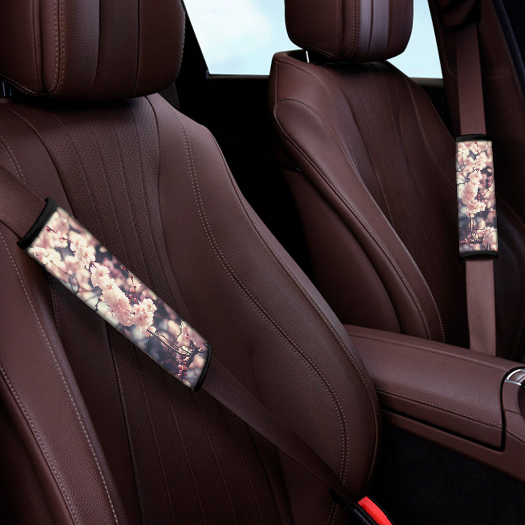 Sakura Cherry Blossom Print Car Seat Belt Covers