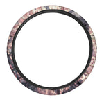 Sakura Cherry Blossom Print Car Steering Wheel Cover