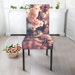 Sakura Cherry Blossom Print Dining Chair Slipcover
