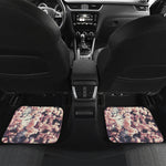 Sakura Cherry Blossom Print Front and Back Car Floor Mats