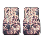 Sakura Cherry Blossom Print Front Car Floor Mats