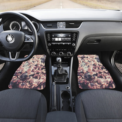 Sakura Cherry Blossom Print Front Car Floor Mats