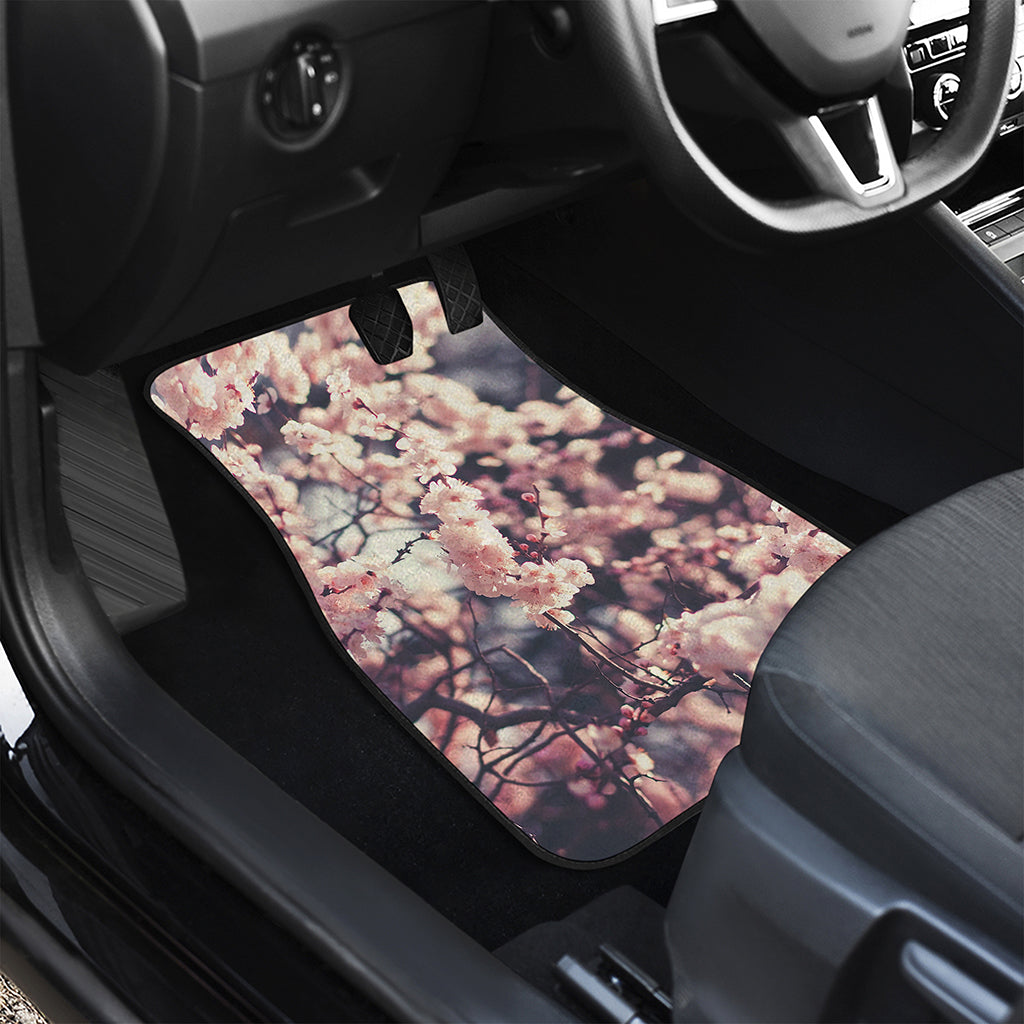 Sakura Cherry Blossom Print Front Car Floor Mats