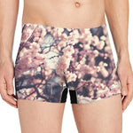 Sakura Cherry Blossom Print Men's Boxer Briefs
