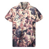 Sakura Cherry Blossom Print Men's Short Sleeve Shirt