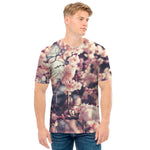 Sakura Cherry Blossom Print Men's T-Shirt