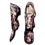 Sakura Cherry Blossom Print Muay Thai Shin Guard