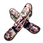 Sakura Cherry Blossom Print Muay Thai Shin Guard