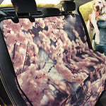 Sakura Cherry Blossom Print Pet Car Back Seat Cover