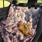 Sakura Cherry Blossom Print Pet Car Back Seat Cover