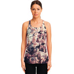 Sakura Cherry Blossom Print Women's Racerback Tank Top