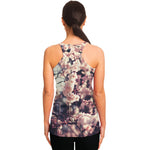 Sakura Cherry Blossom Print Women's Racerback Tank Top