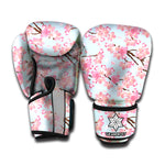Sakura Flower Cherry Blossom Print Boxing Gloves
