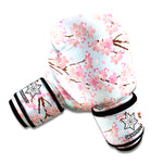 Sakura Flower Cherry Blossom Print Boxing Gloves