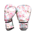 Sakura Flower Cherry Blossom Print Boxing Gloves