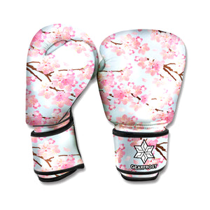 Sakura Flower Cherry Blossom Print Boxing Gloves – GearFrost