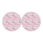 Sakura Flower Cherry Blossom Print Car Coasters