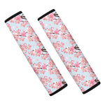 Sakura Flower Cherry Blossom Print Car Seat Belt Covers