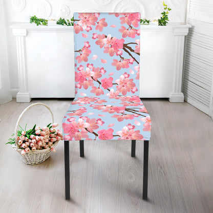Sakura Flower Cherry Blossom Print Dining Chair Slipcover