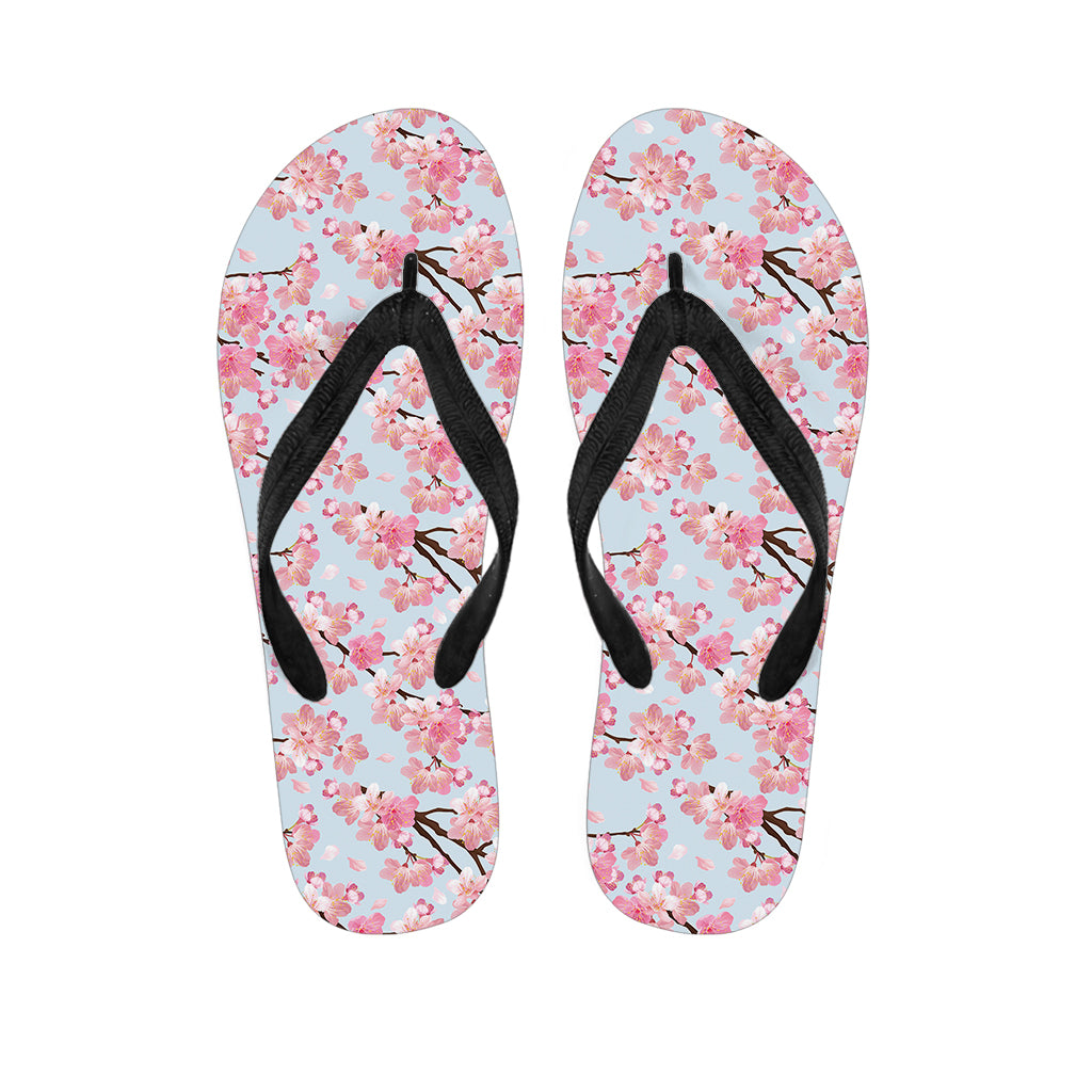 Sakura Flower Cherry Blossom Print Flip Flops