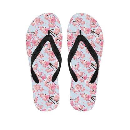 Sakura Flower Cherry Blossom Print Flip Flops