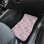 Sakura Flower Cherry Blossom Print Front and Back Car Floor Mats