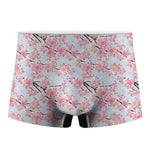 Sakura Flower Cherry Blossom Print Men's Boxer Briefs