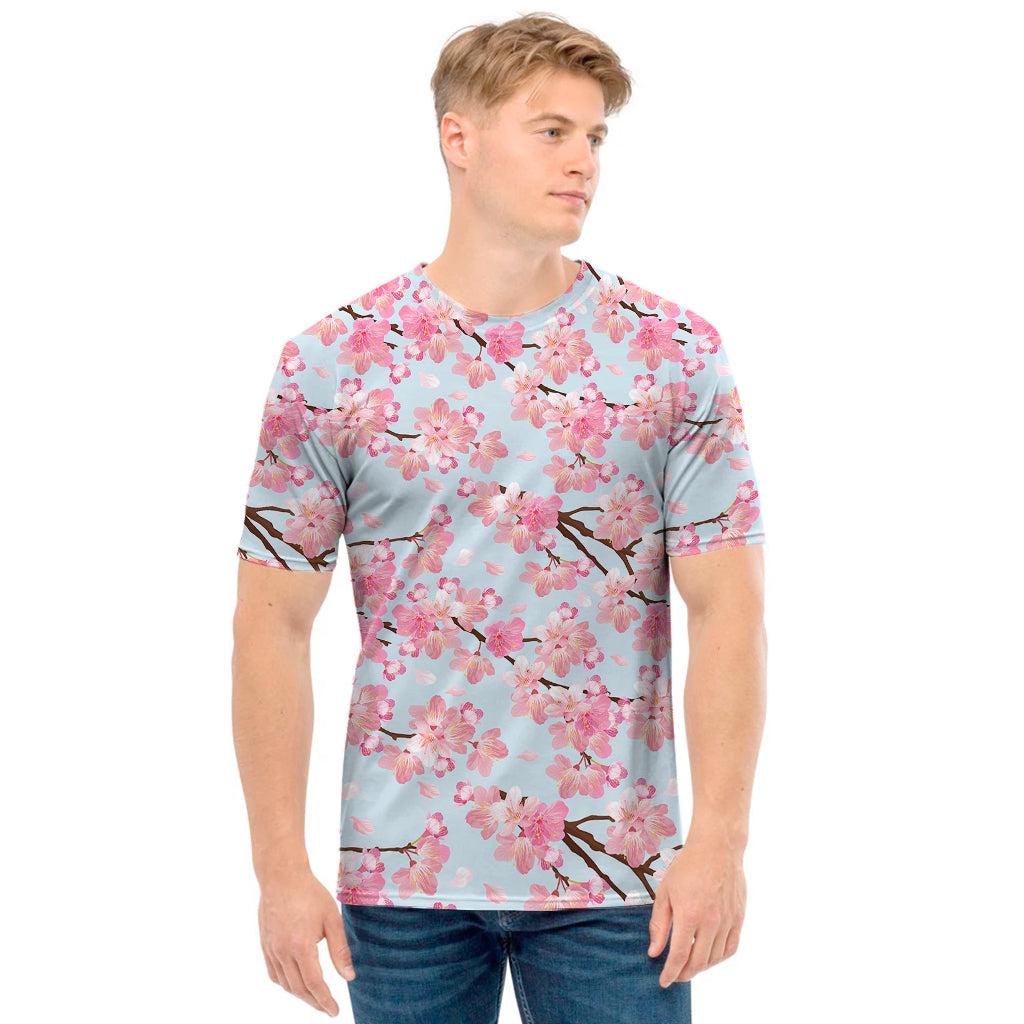 Sakura Flower Cherry Blossom Print Men's T-Shirt