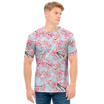 Sakura Flower Cherry Blossom Print Men's T-Shirt