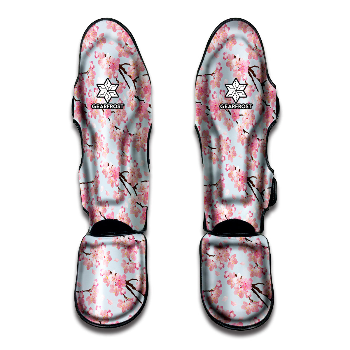 Sakura Flower Cherry Blossom Print Muay Thai Shin Guard