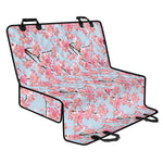 Sakura Flower Cherry Blossom Print Pet Car Back Seat Cover