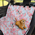 Sakura Flower Cherry Blossom Print Pet Car Back Seat Cover