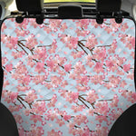 Sakura Flower Cherry Blossom Print Pet Car Back Seat Cover