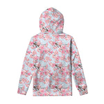 Sakura Flower Cherry Blossom Print Pullover Hoodie