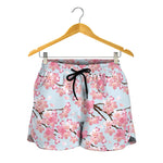 Sakura Flower Cherry Blossom Print Women's Shorts