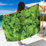 Salad Vegetable Print Beach Sarong Wrap