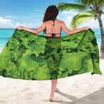 Salad Vegetable Print Beach Sarong Wrap